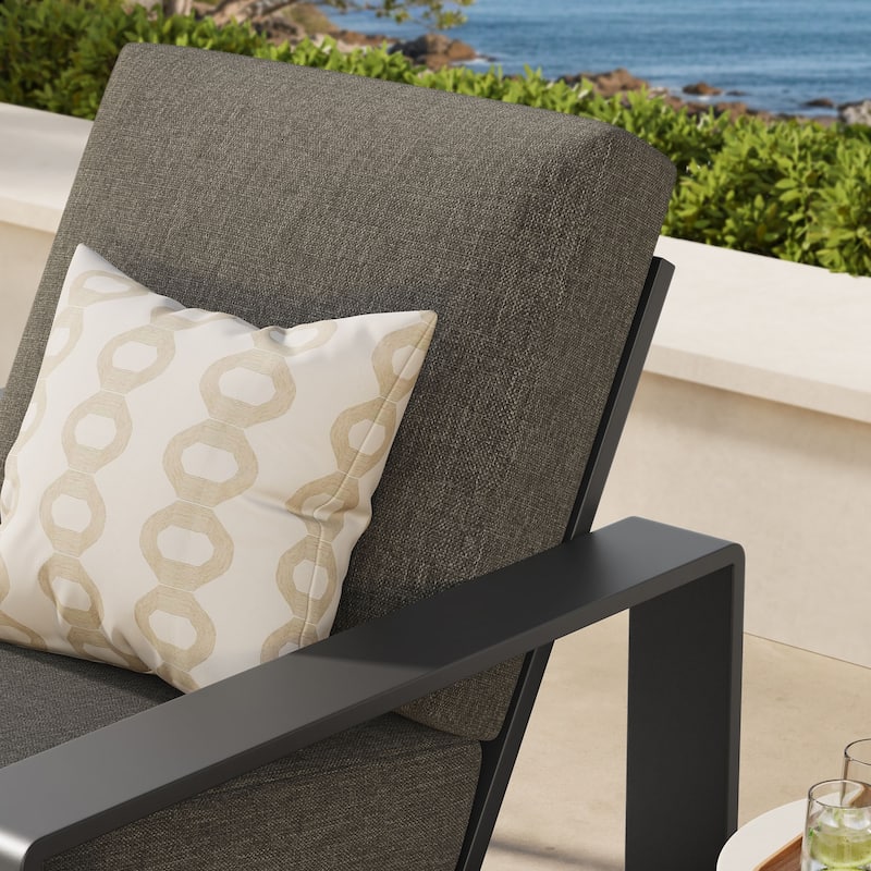Lirienne Outdoor Patio Aluminum Armchair