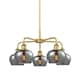 Option Brushed Brass / Plated Smoke