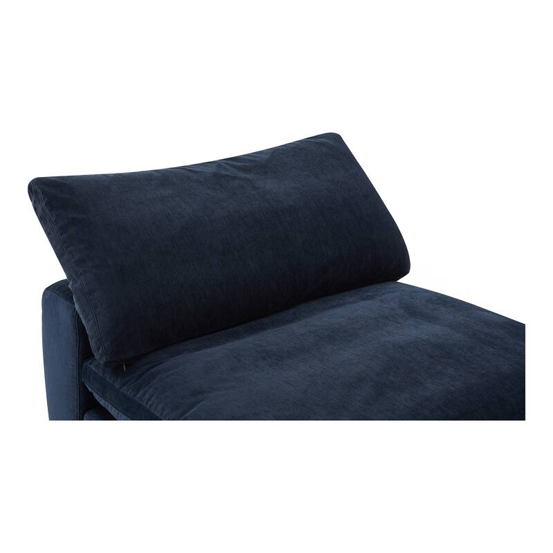 Aurelle Home Corbin Modern Modular Sectional Piece - Slipper Chair