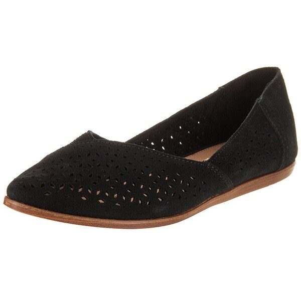 toms women's diamond jutti pointed toe flat