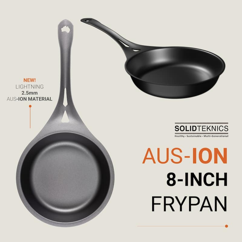 Solidteknics Lightning Long Handle Skillet