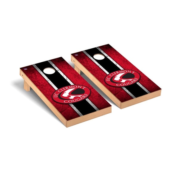 slide 2 of 5, Cincinnati Clermont Cougars 2x4 Pro Cornhole Boards - V3 Include Carrying Case