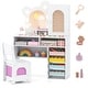 preview thumbnail 1 of 20, Costway Kids Vanity with Lights with 5 Drawers & 2 Compartments, - See Details White