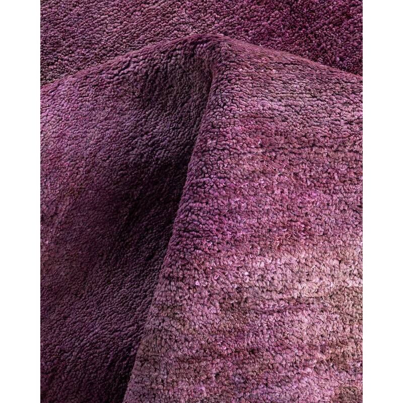 Vibrance One-of-a-Kind Hand-Knotted Area Rug - Pink, 6' 0" x 8' 10" - 6' 0" x 8' 10"