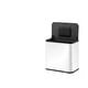 preview thumbnail 19 of 22, Slim Hanging Stainless Steel Trash Can, Lid with Charcoal Filter, Removable Inner Bucket, Under Sink Bin White