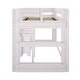 preview thumbnail 8 of 15, Max and Lily Farmhouse Twin-Size Low Loft with 4-Shelf Bookcase and Desk