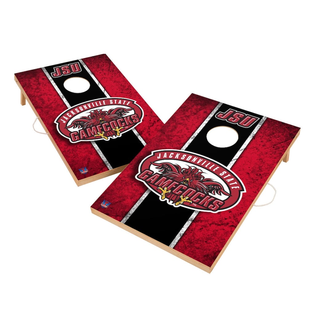 Vintage Jacksonville State University JSU Gamecocks Regulation 2x4 Cornhole Set