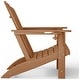 preview thumbnail 88 of 156, Aderson Outdoor Poly Adirondack Chair With Ottoman And Side Table 12-Piece Set