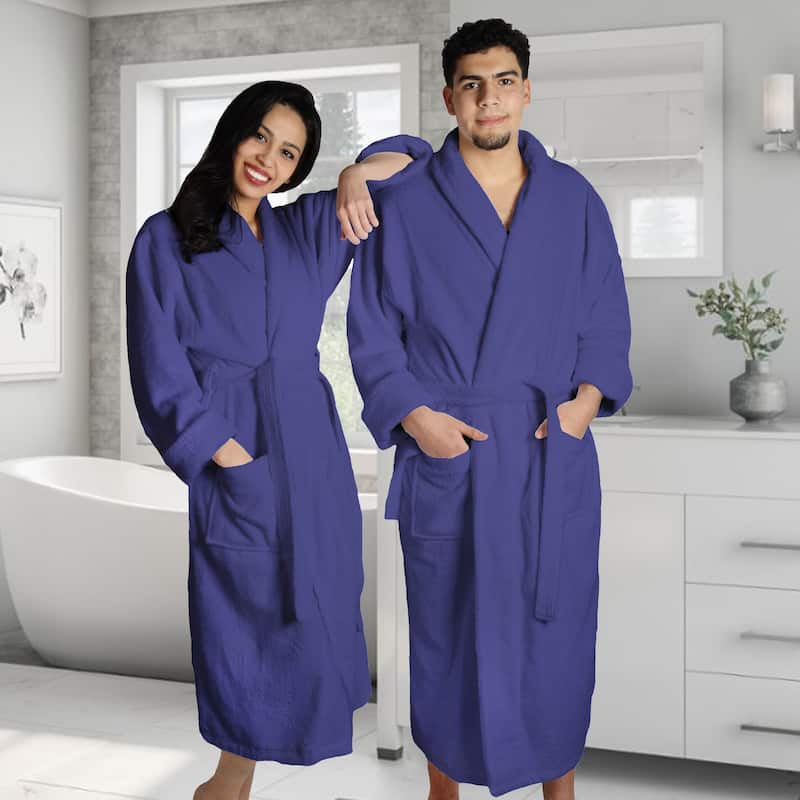 Superior Women's Turkish Cotton Ultra-Soft Absorbent Long Bathrobe