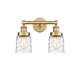 Option Brushed Brass / Clear Deco Swirl