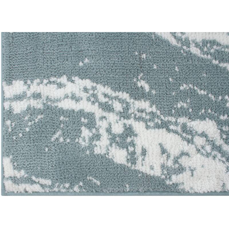 Chesapeake Marble Micro Knitted Bath Runner - 22"X60"