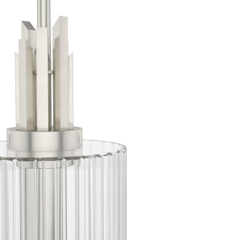 Hunter Gatz 1-Light Pendant - Kitchen Island, Dining Room, Entry - Glam, Contemporary, Transitional