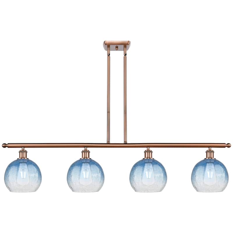 Innovations Lighting Endless Possibilities Ballston - Brookhaven Globe - 4 Light 48" Stem Hung Island Light