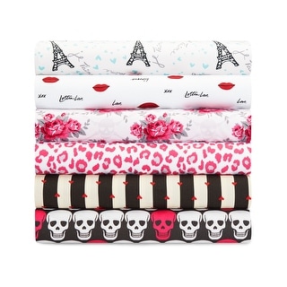 Betsey Johnson Printed Novelty Sheet Sets