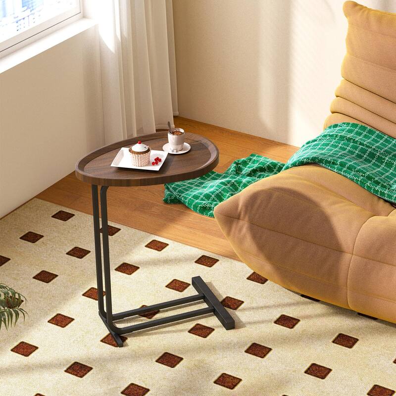 C-Shaped Side Table Sofa Tables