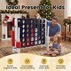 preview thumbnail 19 of 45, Costway Jumbo 4-to-Score 4 in A Row Board Game Set Outdoor Indoor Kids