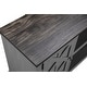 preview thumbnail 12 of 15, Farmhouse Two-tone 54-inch TV Stand