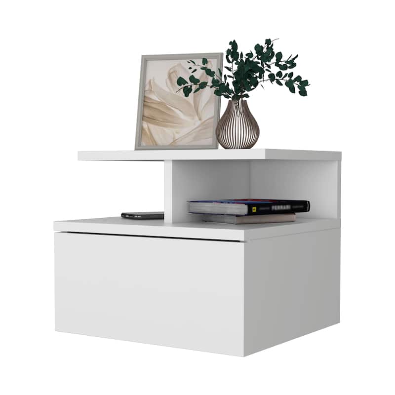 Floating Nightstand Flopini With One Drawer