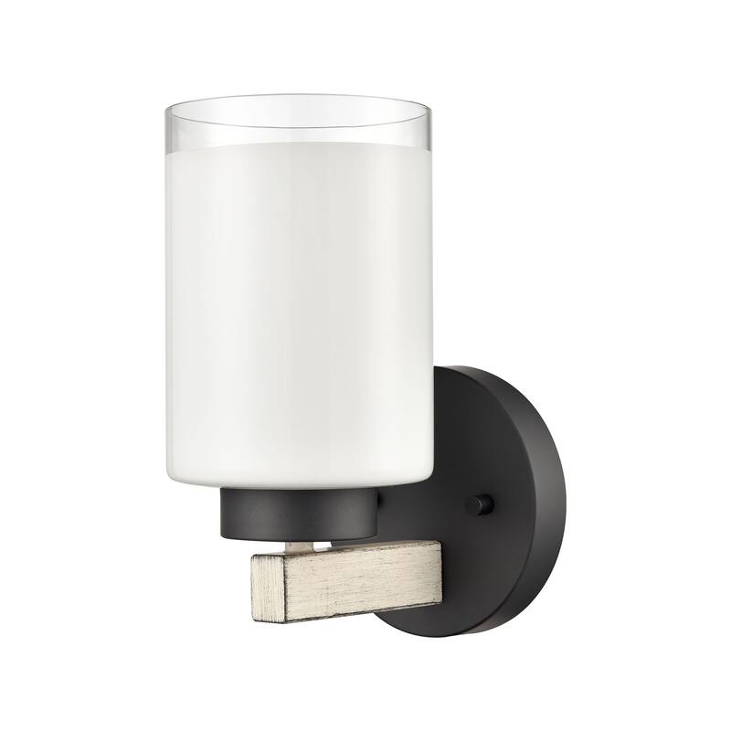 Briggs 24-inch Wide 3-Light Vanity Light in Black