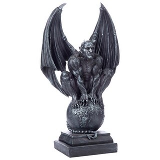 Design Toscano Hellion the Devil Gargoyle Statue - Multi