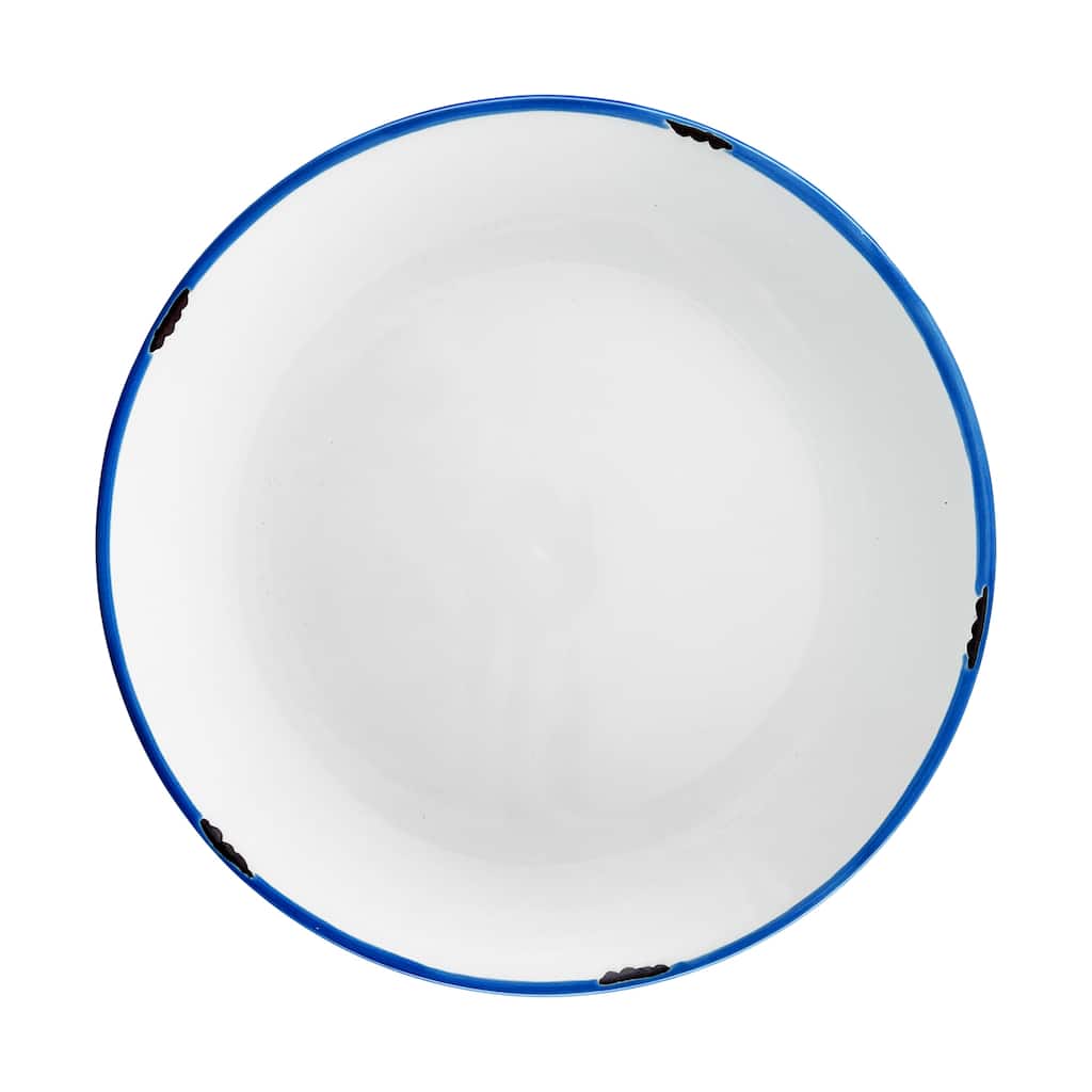 Tinware Dinner Plates- Set of 4