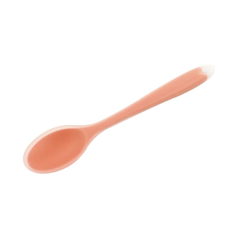 Silicone Dinner Dessert Spoon Serving Eating Utensil - 7.9" x 1.8"(L*W)
