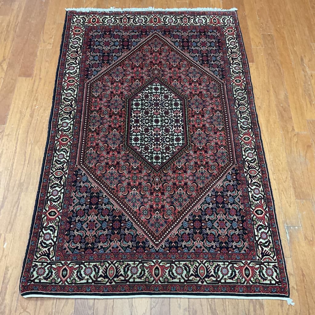 HERAT ORIENTAL Handmade Bidjar Wool Rug - 3'8" x 5'10"