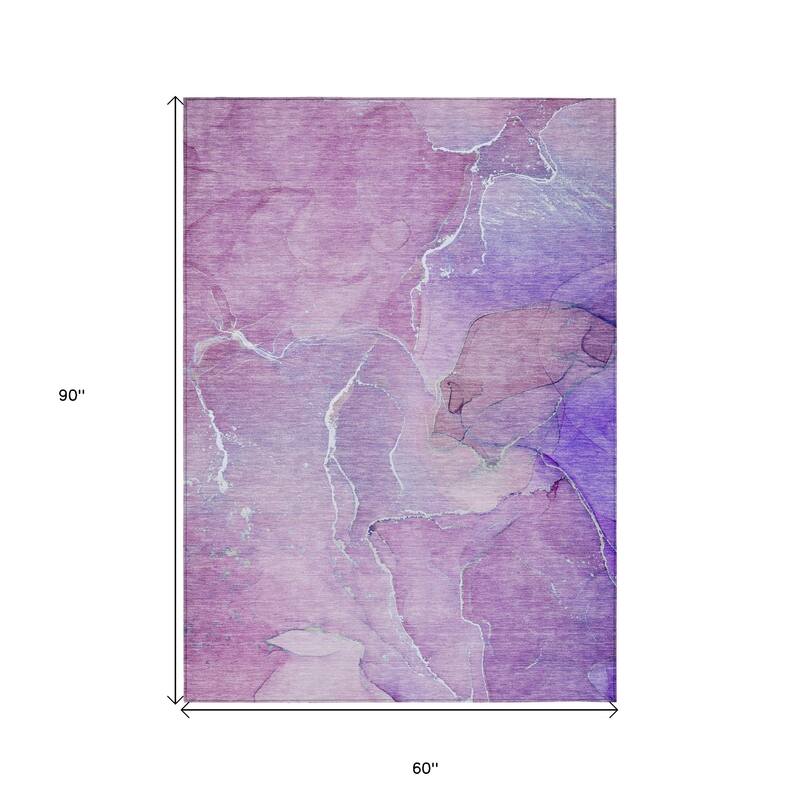 Almisi Artistic Abstract Weather Resistant Classic Meets Modern Outdoor Rug