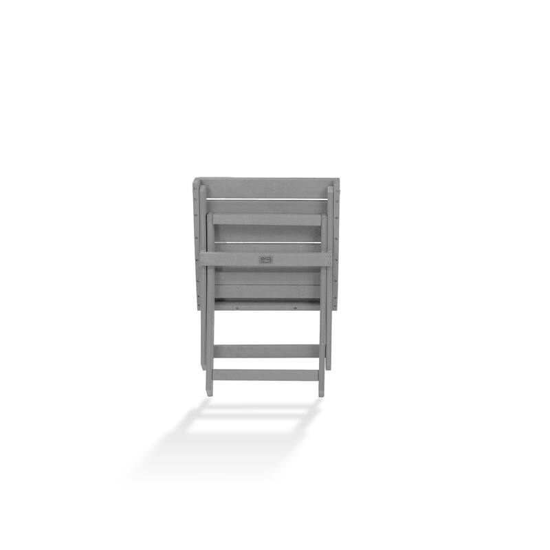 Santorini Fully Assembled All-Weather Recycled HDPE Outdoor Folding Side Table