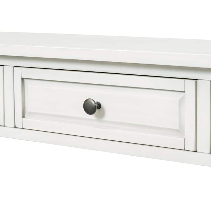 Console Table 63" Long Console Table with Drawers and Shelf