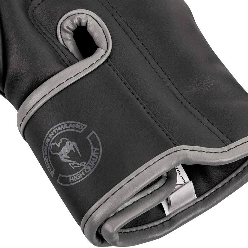 Venum Elite Hook and Loop Boxing Gloves - Black/Dark Camo