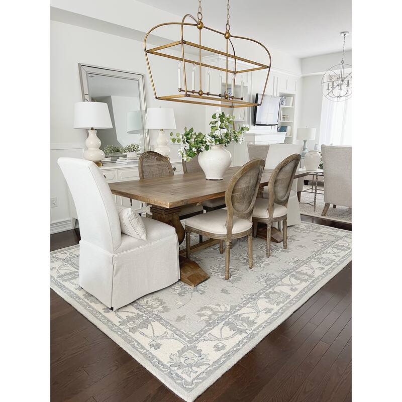 SAFAVIEH, Handmade Micro-Loop Reka Modern Wool Rug