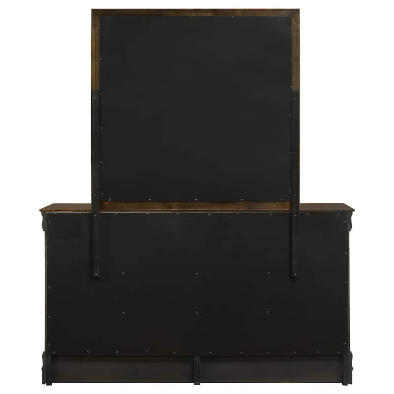 Louis Philippe 6-drawer Dresser Cappuccino
