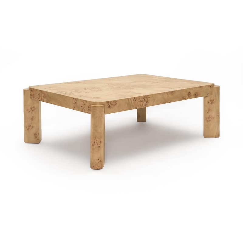 Studio London Chorus 46" Coffee Table with Wood Modern Design