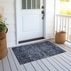 preview thumbnail 90 of 152, Machine Washable Indoor/ Outdoor Chantille Traditional Vintage Floral Rug