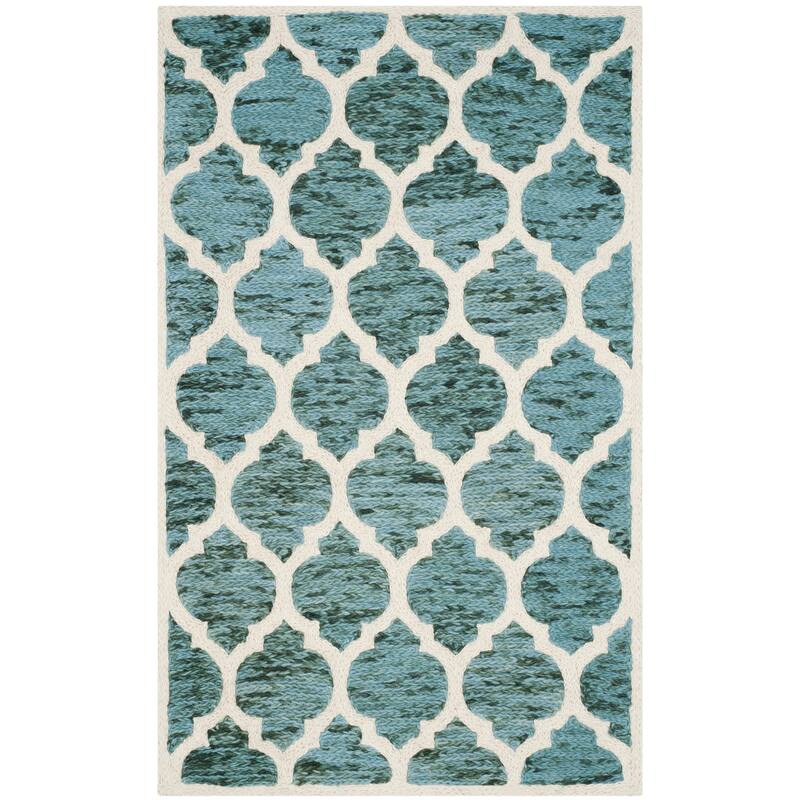 SAFAVIEH Handmade Himalaya Unnie Modern Wool Rug