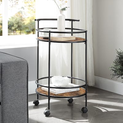 Designs2Go Charlie Serving Bar Cart
