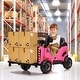 preview thumbnail 19 of 24, 12V Kids Ride on Forklift Car, Toddles Electric Construction Car with Remote Control