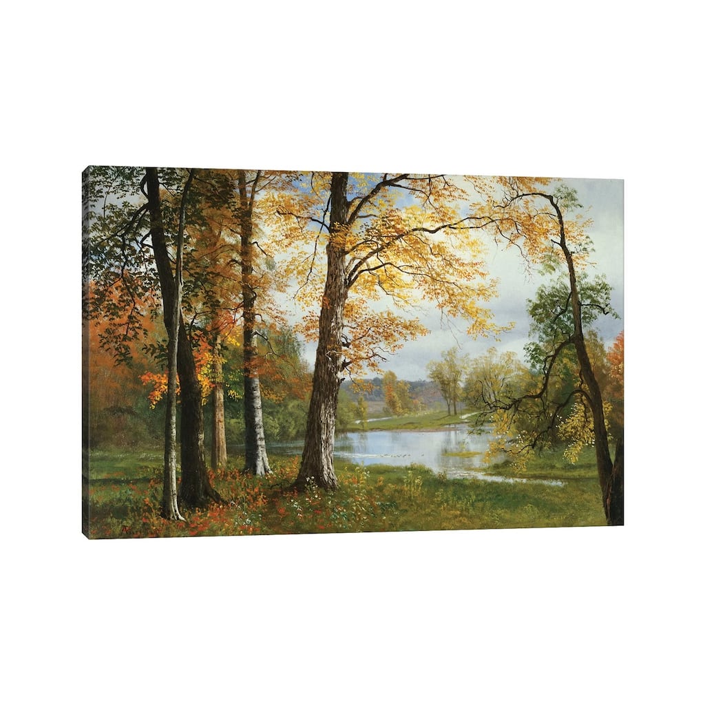 iCanvas "A Quiet Lake " by Albert Bierstadt Canvas Print