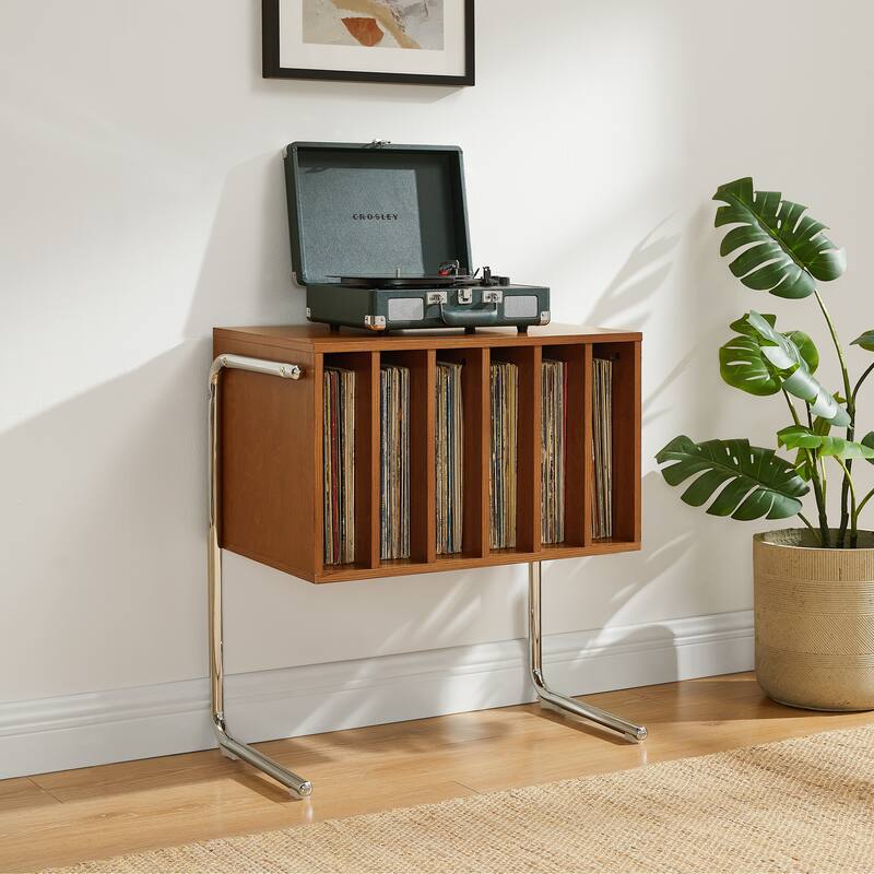 Crosley Lily Record Player Stand With Vinyl Storage