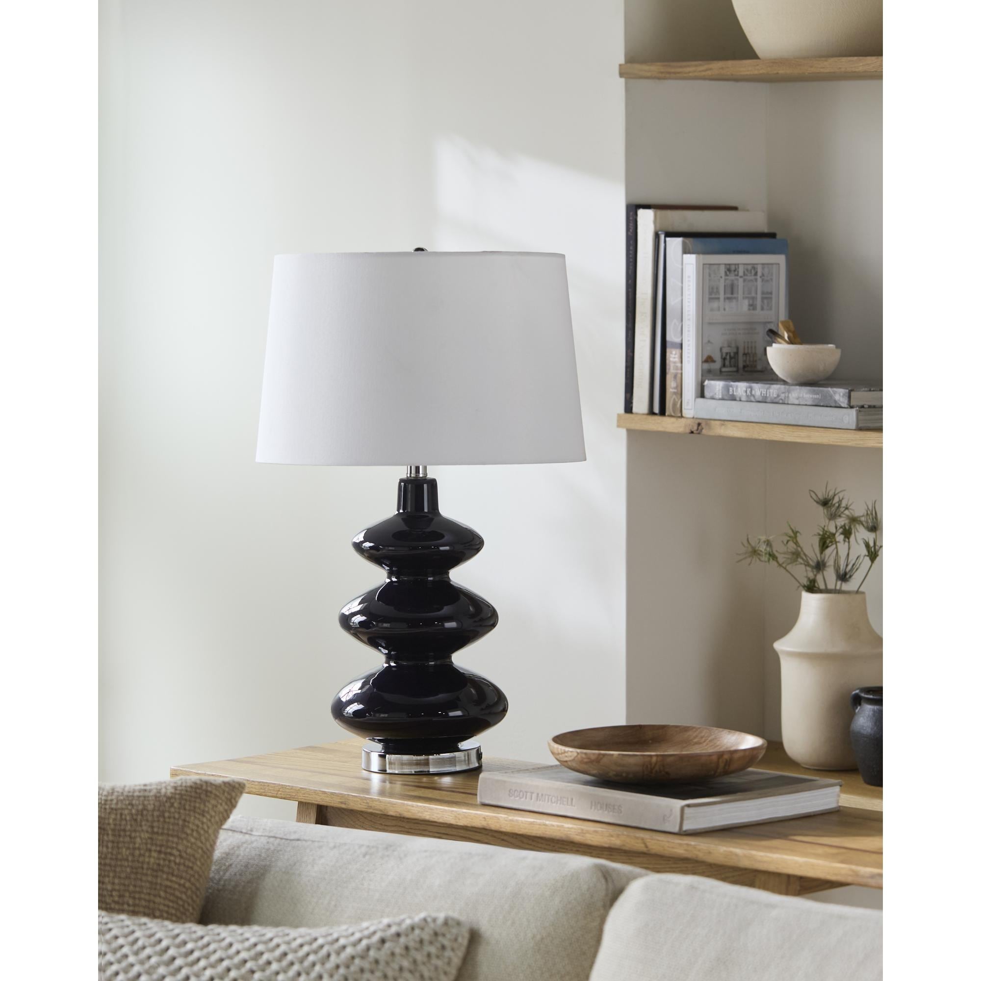 Livabliss Olive Global Accent Table Lamp - 27"H x 16"W x 16"D