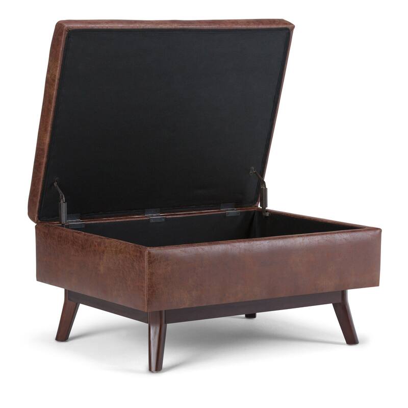 Wyndenhall Ethan Mid-century Modern Rectangular Table Ottoman