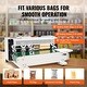 preview thumbnail 24 of 26, Continuous Bag Band Sealing Machine, Horizontal Band Sealer Machine with Digital Temperature Control, Bag Sealer