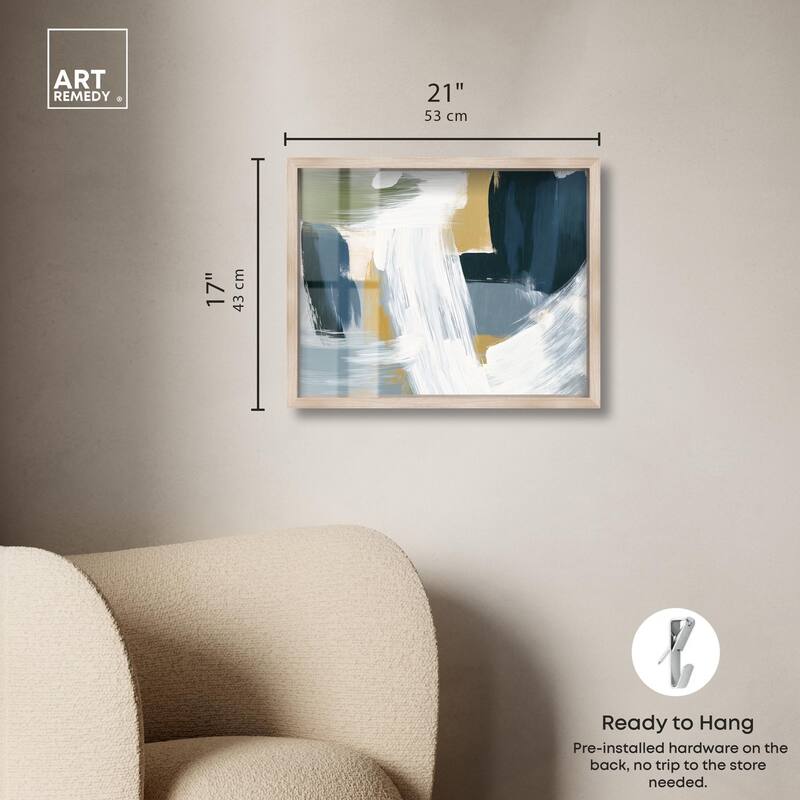 Moss Layers III Shadowbox by Art Remedy