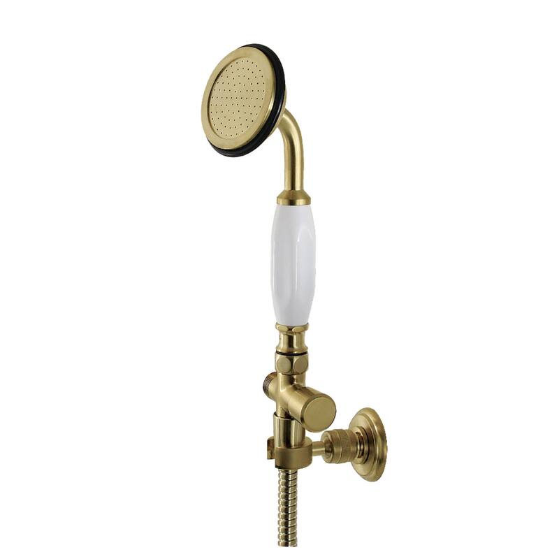 Kingston Brass Vintage Hand Shower Kit - Brushed Brass