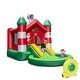 preview thumbnail 2 of 9, Inflatable Bounce House with Blower for Kids Aged 3-10 Years - 153.5" x 83" x 87"(L x W x H)