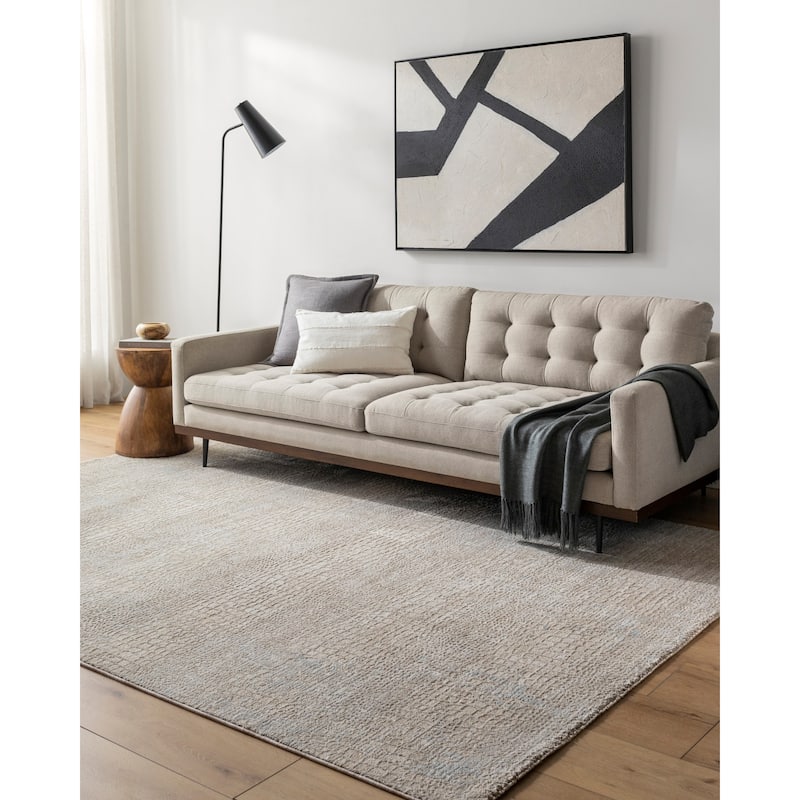 Riggs Moroccan Area Rug - Light Gray - 2' 8" x 7' 3"