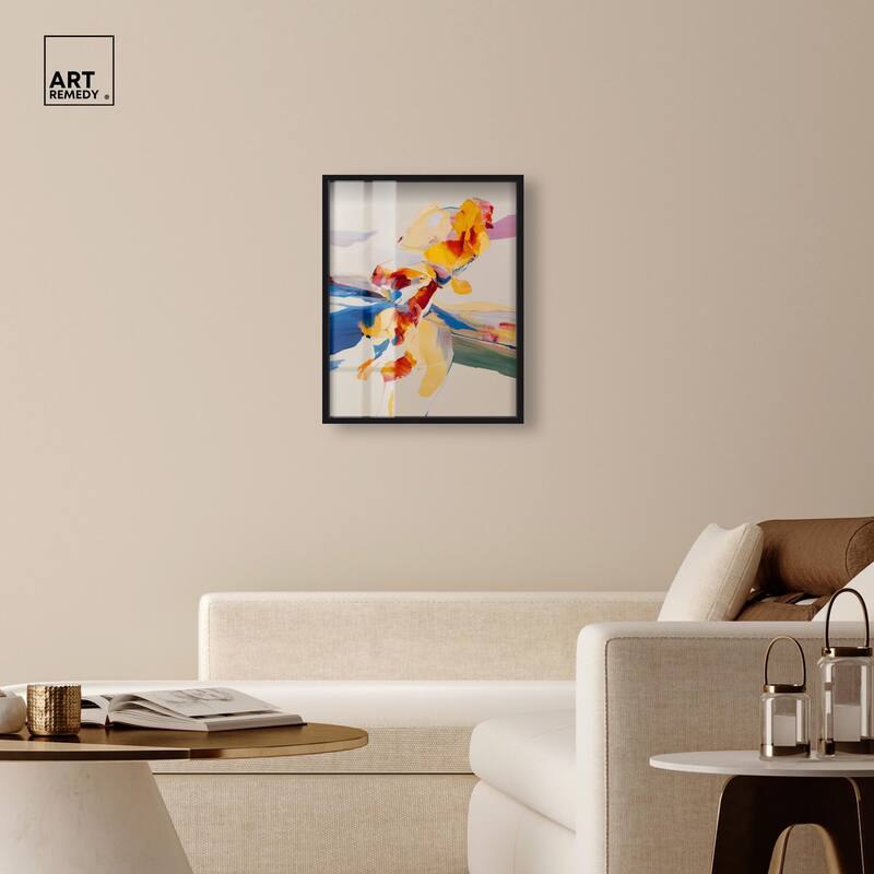 Flippant Bloom III Shadowbox by Art Remedy