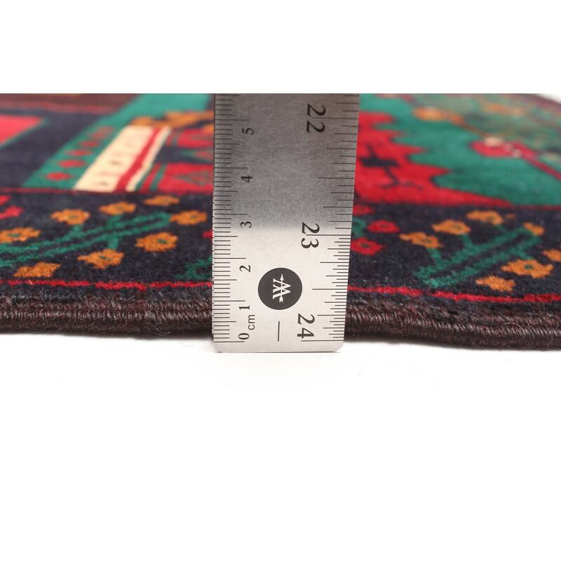 ECARPETGALLERY Hand-knotted Teimani Burnt Orange Wool Rug - 2'9 x 4'1