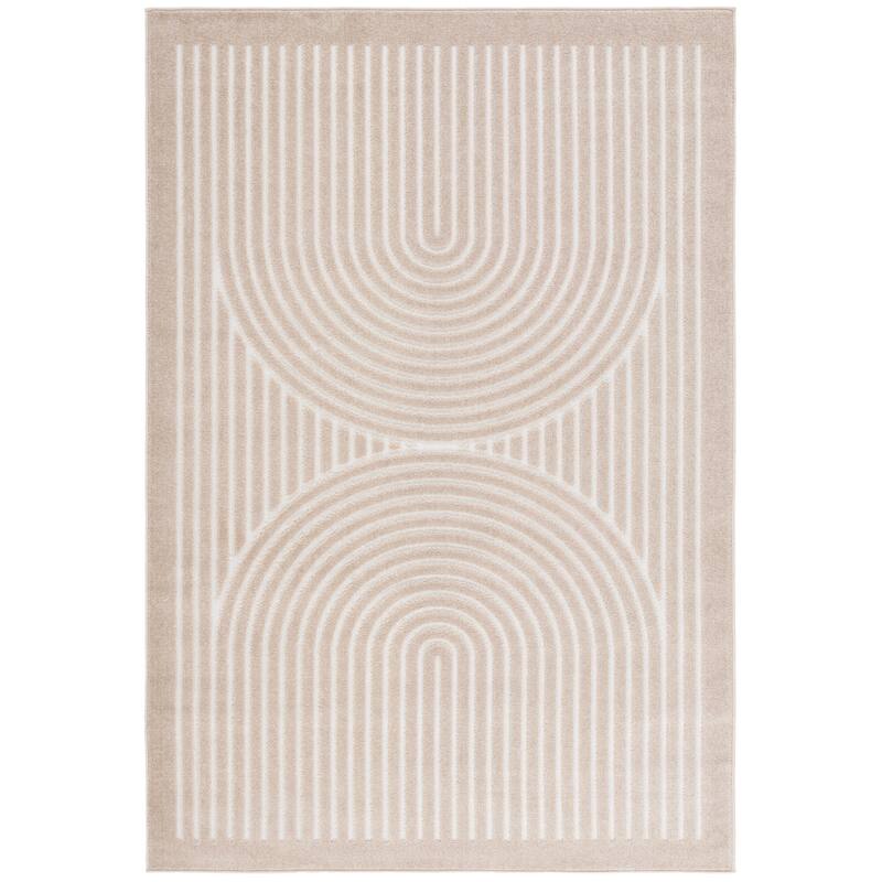 SAFAVIEH Stella Veroana Modern & Contemporary Rug - 6' x 9' - Beige/Ivory